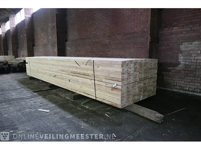 Ca. 97x vuren balk - afbeelding 2 van  7