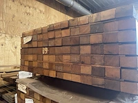 Ca. 98x angelim pedra regels , 45x68mm, lengte 155cm - afbeelding 3 van  3