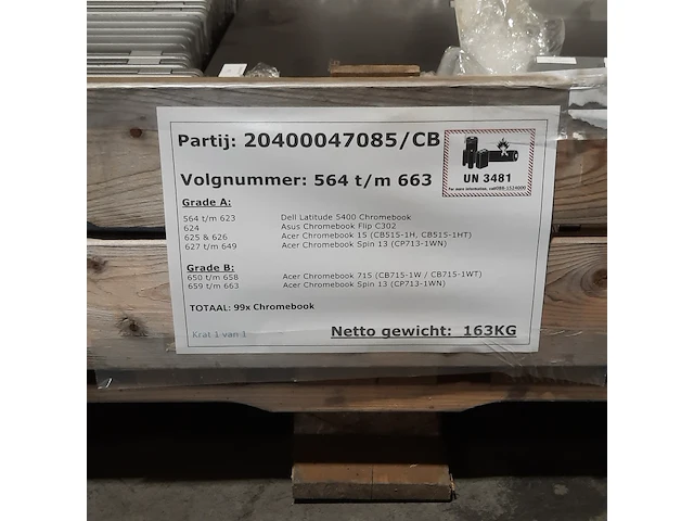Ca. 99x chromebook, o.a acer - afbeelding 13 van  20