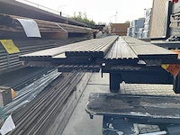 Ca. 9x hardhouten vlonderplanken, 21x145mm, lengte 335cm - afbeelding 3 van  3