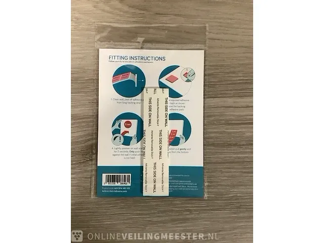 Ca.1000x ophangstickers adventa, wit, 2023 - afbeelding 3 van  4