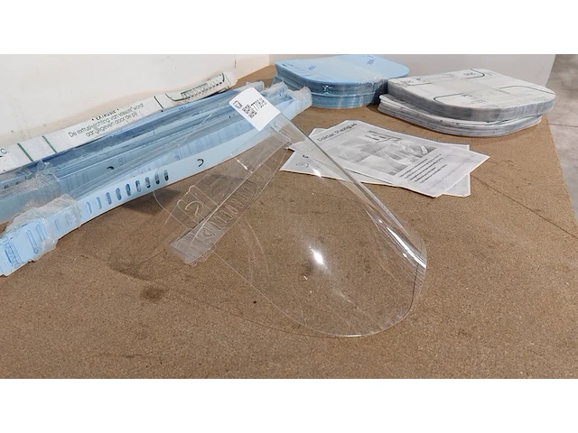 Ca.100x plexiglas gezichtsmasker dokter plexiglas - afbeelding 3 van  8