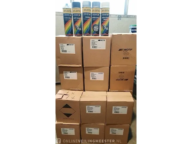 Ca.108x onderhoud/velgenlak/spuitverf 500 ml motip - afbeelding 1 van  3