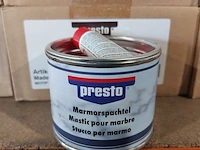 Ca.108x presto 2k marmerplamuur/ reparatie pasta - afbeelding 2 van  4