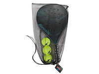 Ca.12x adrenix padelset - turquise/rood/blauw - afbeelding 3 van  4