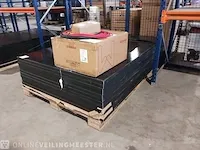 Ca.12x zonnepanelen longi solar, 400wp incl. 5000 dns 1 fase omvormer met wifi stick 15 meter bekabeling met stekkers, zwart, new old stock