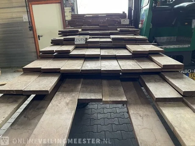 Ca,133x ipé hardhouten planken geschaafd , 21x120mm, lengte 185cm tot en met 430cm - afbeelding 3 van  3