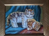 Ca.13x verzameling dieren (voornamelijke katten), 20e eeuw - afbeelding 2 van  4
