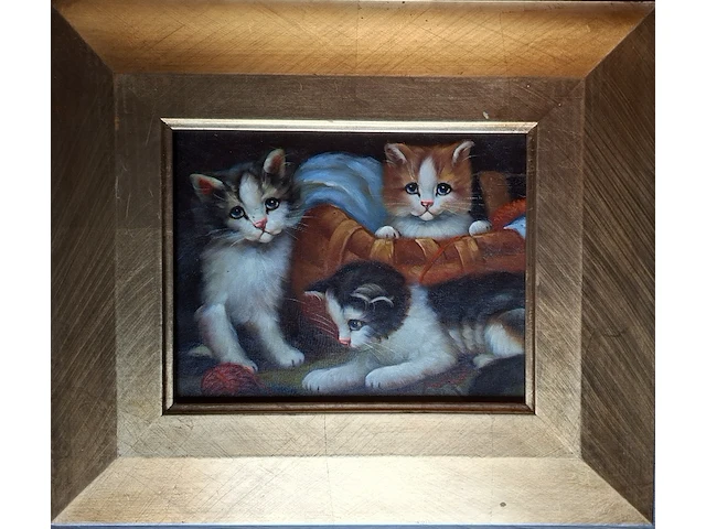 Ca.13x verzameling dieren (voornamelijke katten), 20e eeuw - afbeelding 3 van  4
