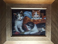 Ca.13x verzameling dieren (voornamelijke katten), 20e eeuw - afbeelding 3 van  4
