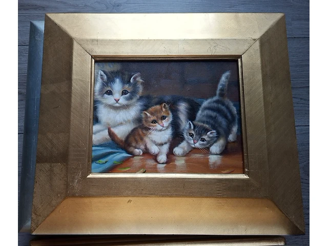 Ca.13x verzameling dieren (voornamelijke katten), 20e eeuw - afbeelding 4 van  4