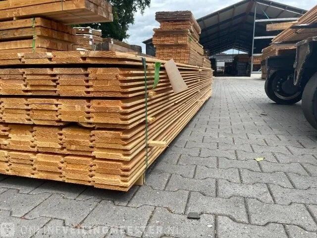 Ca.140x douglas channelsiding , 18x142mm, lengte 300cm - afbeelding 3 van  4