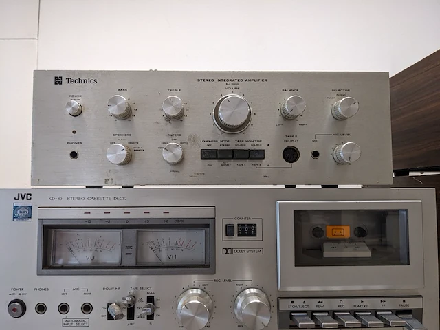 Ca.14x retro audio o.a. sony, jvc, akai - afbeelding 8 van  10