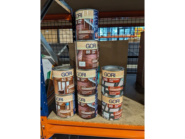 Ca.15x blik verf gori - afbeelding 1 van  4