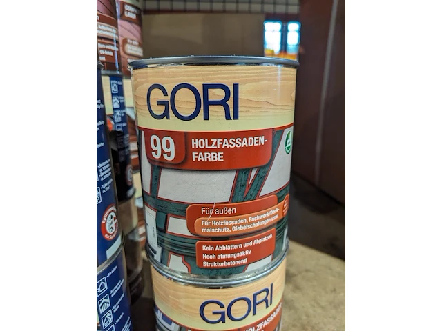 Ca.15x blik verf gori - afbeelding 4 van  4
