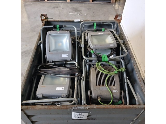 Ca.15x bouwlamp led - afbeelding 4 van  12