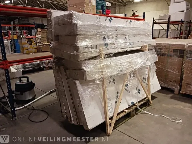 Ca.15x diversen douchwanden/panelen/deuren van glas novellini - afbeelding 1 van  2