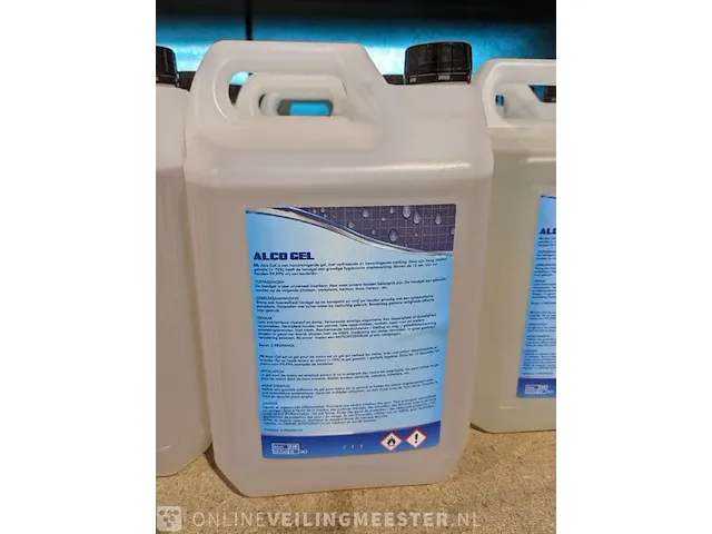 Ca.15x handreiniger gel a 5 liter alco gel - afbeelding 2 van  2