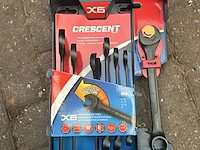 Ca.15x zevendelig steek sleutel set crescent - afbeelding 2 van  4