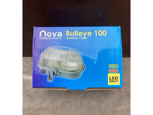 Ca.169x bulleye armatuur nova, grijs / chroom - afbeelding 1 van  4
