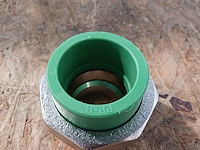 Ca.16x ppr 50 mm koppelingen diverse soorten 1 1/2 duim op 50mm ppr ifan, 2025 - afbeelding 3 van  6