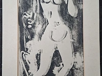 Ca.16x schilderijen kist vol, 16 kunstwerken, 20e eeuw - afbeelding 3 van  19
