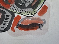 Ca.16x schilderijen kist vol, 16 kunstwerken, 20e eeuw - afbeelding 18 van  19