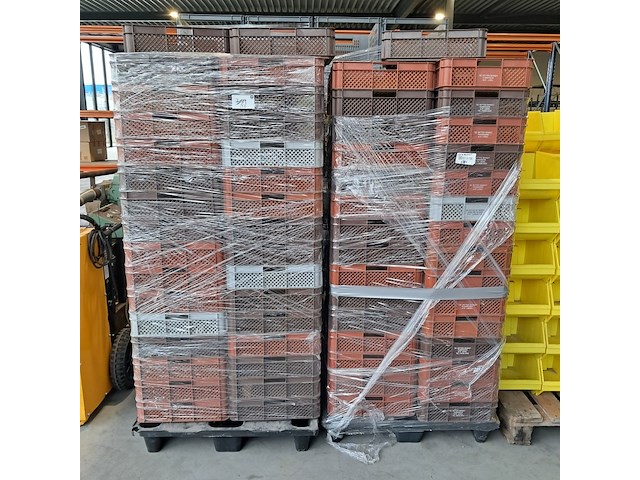 Ca.184x gebruikte kratten, bruin - afbeelding 3 van  3