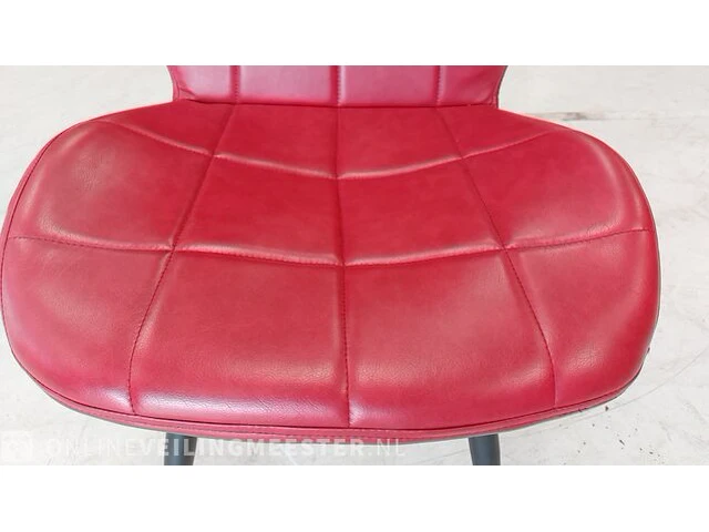 Ca.18x horeca stoelen, rood - afbeelding 4 van  6