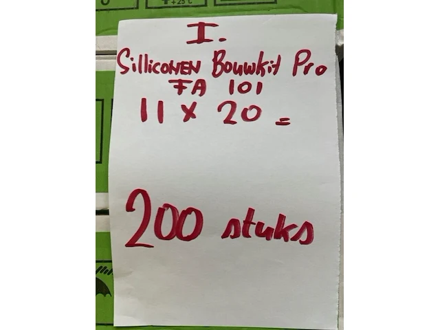 Ca.200x silliconen bouwkit pro illbruck, fa101, wit, nvt - afbeelding 7 van  7