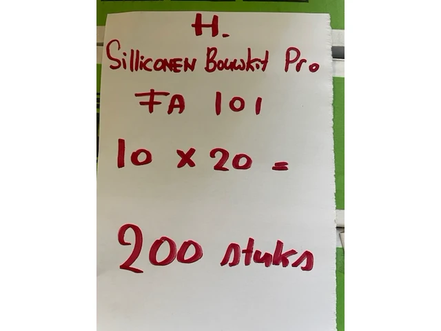 Ca.200x silliconen bouwkit pro illbruck, fa101, wit, nvt - afbeelding 7 van  7