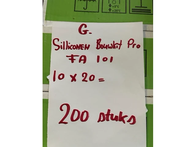 Ca.200x silliconen bouwkit pro illbruck, fa101, wit, nvt - afbeelding 7 van  7