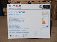 Ca.20x smd 100 watt bouwlampen v-tac, vt-49101, wit, 2020 - afbeelding 5 van  6