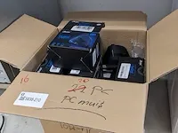 Ca.20x verticale computermuis, game zflotjes, c-18, zwart, 2022 - afbeelding 1 van  5