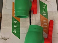 Ca.22x kogelkraan ppr 50 mm ifan, groen, 2025 - afbeelding 3 van  3