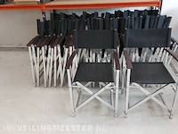 Ca.22x terras stoelen, zwart - afbeelding 1 van  7