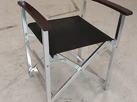 Ca.22x terras stoelen, zwart - afbeelding 2 van  7