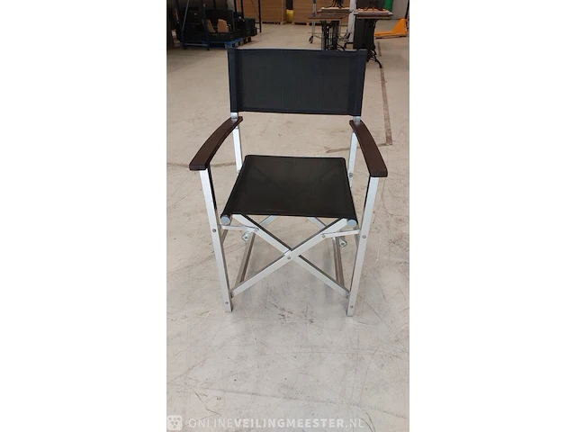 Ca.22x terras stoelen, zwart - afbeelding 3 van  7