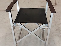 Ca.22x terras stoelen, zwart - afbeelding 3 van  7
