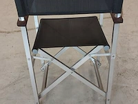 Ca.22x terras stoelen, zwart - afbeelding 4 van  7