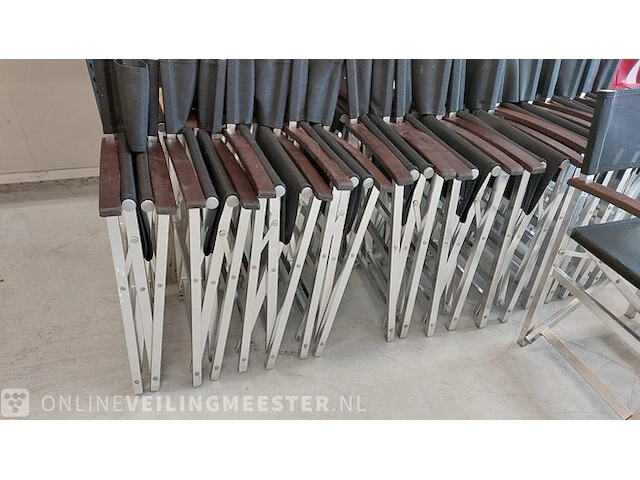 Ca.22x terras stoelen, zwart - afbeelding 7 van  7