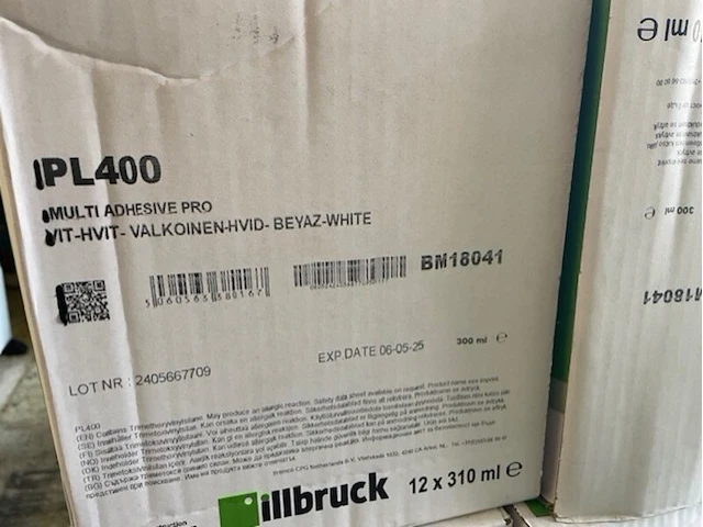 Ca.240x multi adhesive pro illbruck, pl400, wit - afbeelding 6 van  10