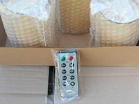 Ca.24x 24 led flames, sfeerverlichting, wit - afbeelding 1 van  1