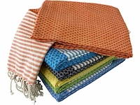 Ca.24x take a towel hammam - beach/welness towel - 6 kleuren - afbeelding 1 van  3