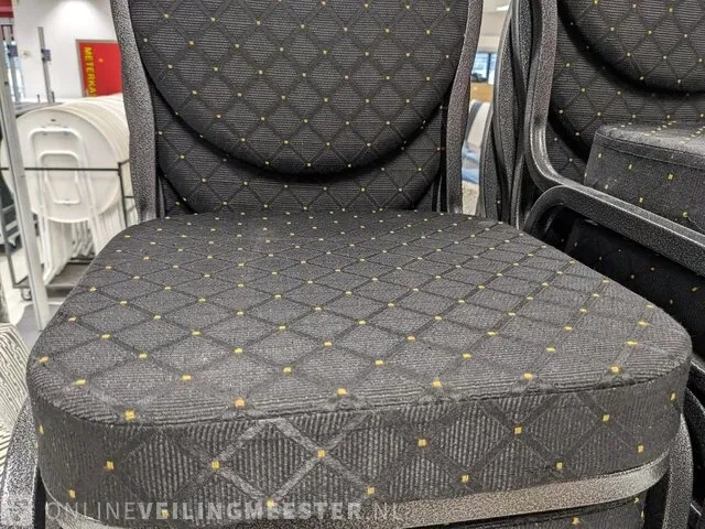 Ca.25x stack chair incl. transport kar, antraciet - afbeelding 5 van  5