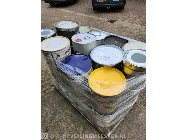 Ca.25x verf, cetol, aqua primer en roestwerende metaallak ca. 350l oa sikkens, veveo, sigma, diverse kleuren - afbeelding 3 van  10