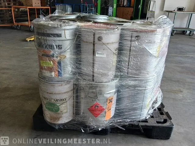Ca.25x verf, cetol, aqua primer en roestwerende metaallak ca. 350l oa sikkens, veveo, sigma, diverse kleuren - afbeelding 9 van  10