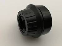 Ca.282x ergonomische draaibel (fietsbel), zwart - afbeelding 1 van  4