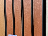 Ca.30x hkc wandpaneel 290x22 cm sanderz, redwood, 2025 - afbeelding 2 van  3