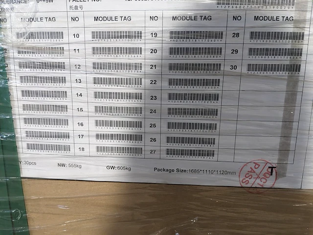 Ca.30x zonnepanelen gcl, 275wp poly - afbeelding 4 van  4